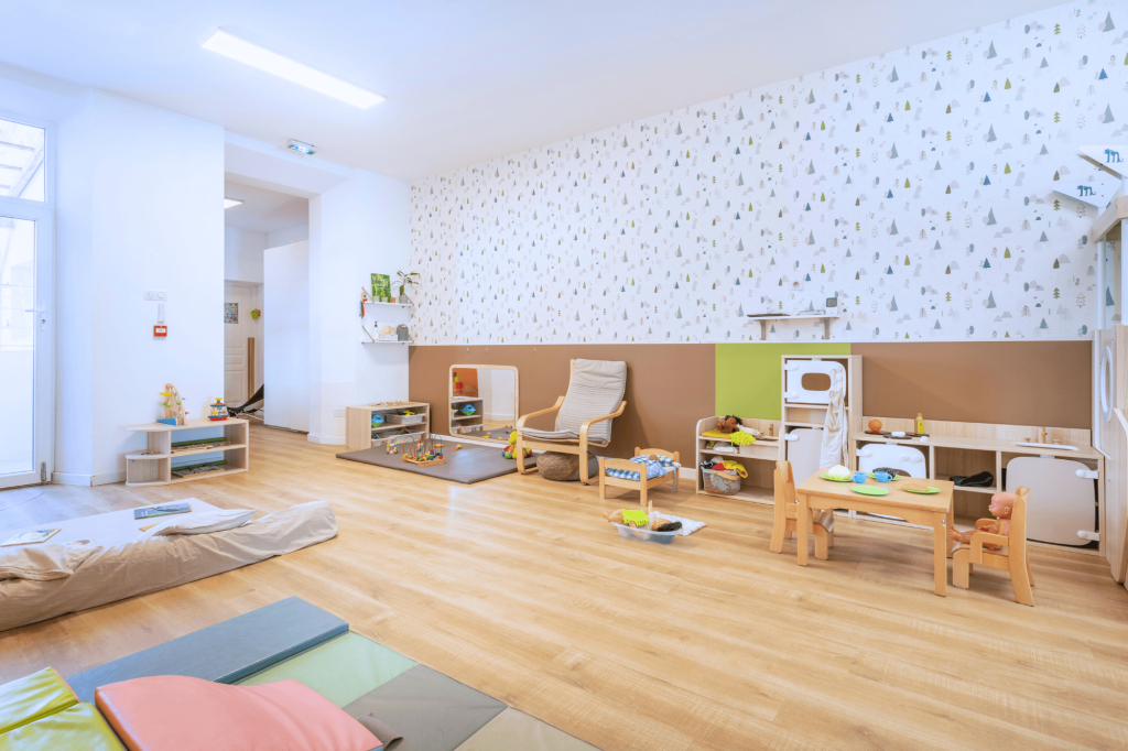 Photo de la pièce principale de la crèche du 5 rue du berceau à Marseille