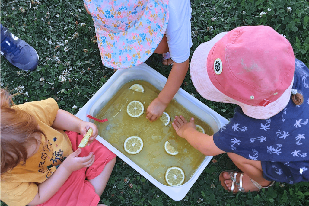 Activité enfants dans la crèche Nursea Michelet