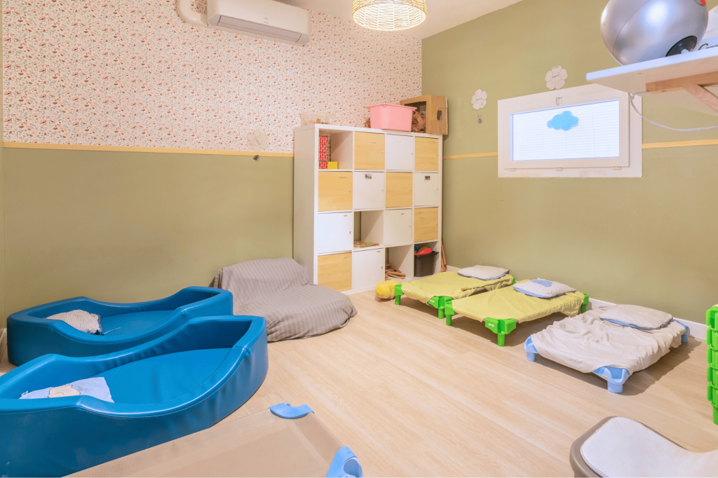 Chambre des grands dans la crèche Nursea Blancarde
