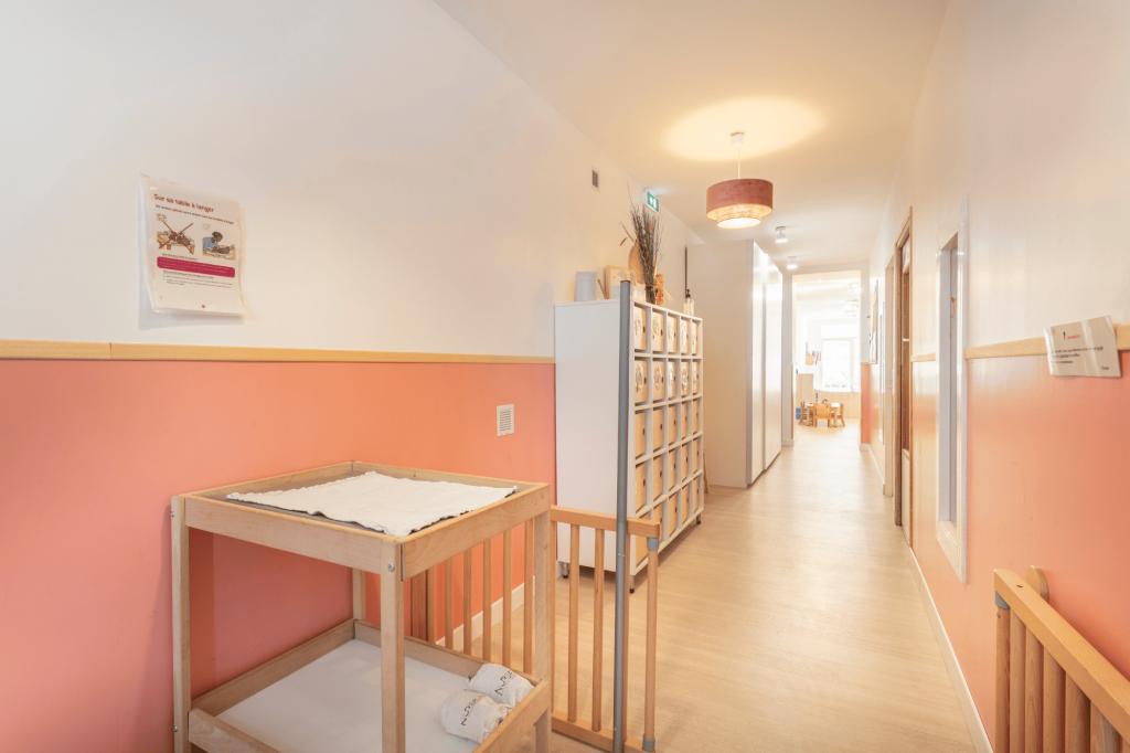 Entrée de la crèche Nursea Blancarde