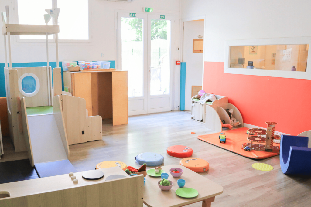 Vue de l'intérieur de la micro-crèche Nursea Sebastopol