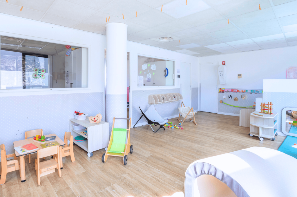 Pièce principale de la crèche Nursea Perier