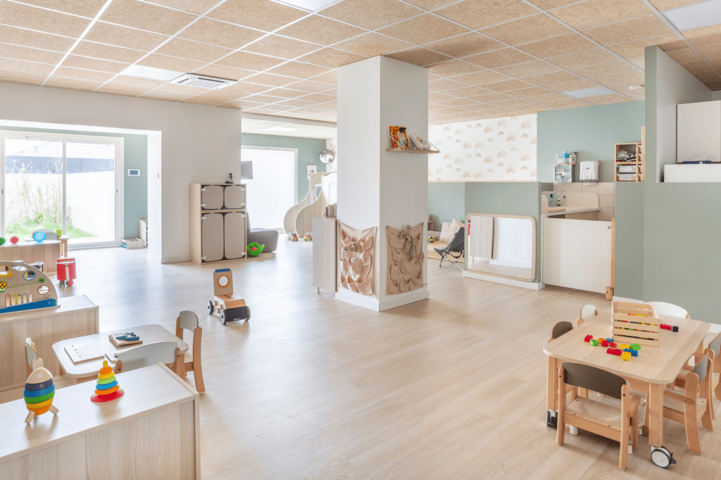 Photo de l'intérieur de la micro-crèche Nursea Ganay