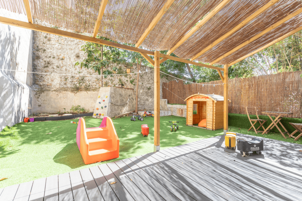 Jardin de la crèche Nursea Blancarde