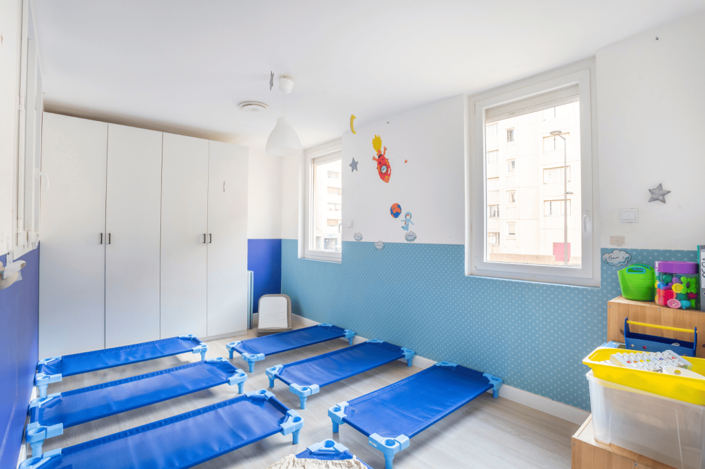 Chambre des grands de la crèche Nursea Capelette