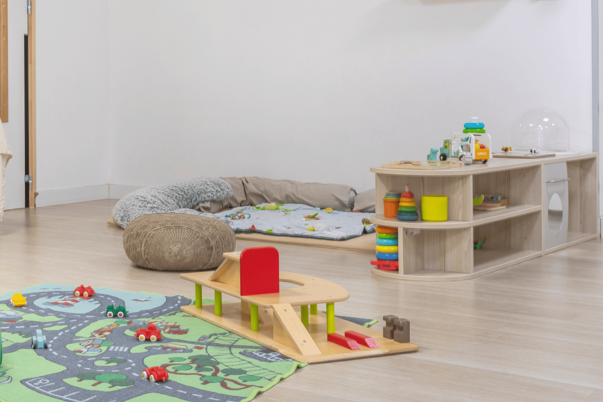 Coin des bébés dans la crèche Nursea Courtine