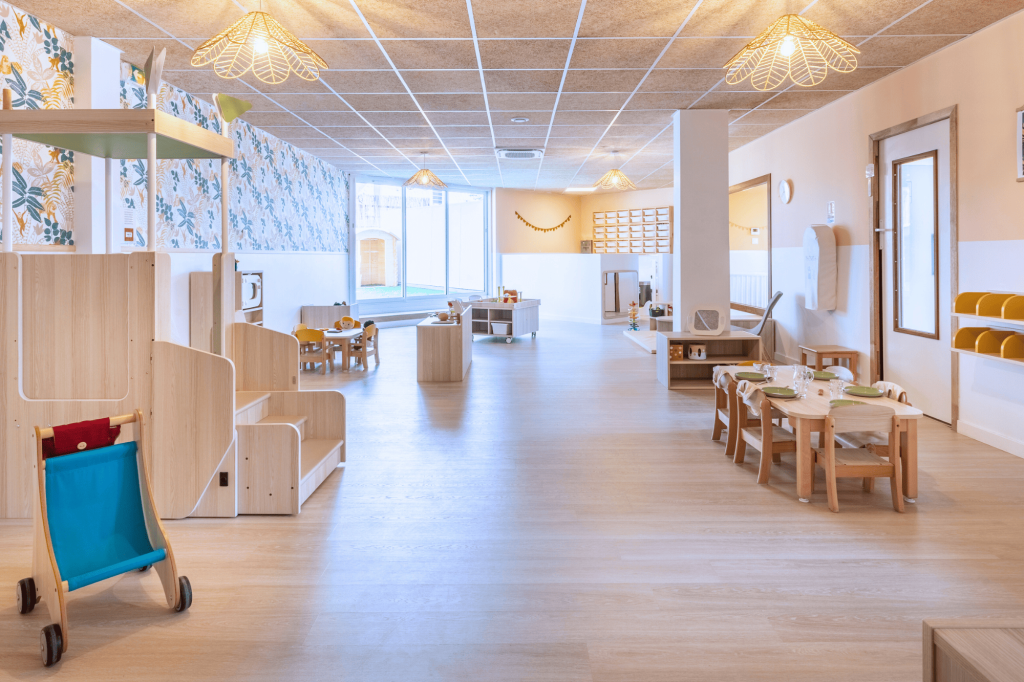 Vue d'ensemble de la crèche Nursea Buzine