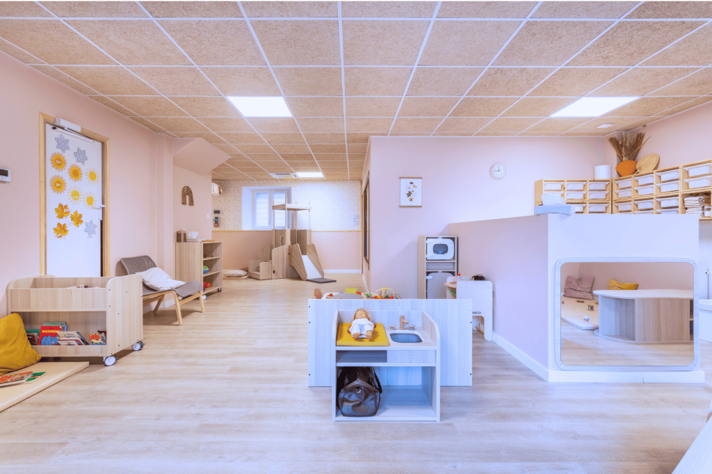 Photo de l'entrée de la micro-crèche Nursea à Barbentane