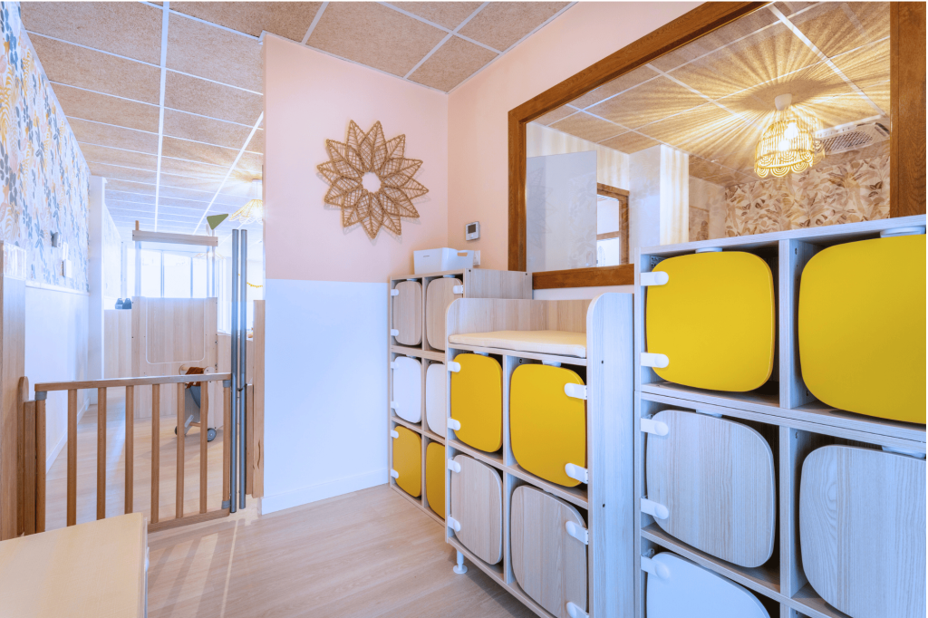 Photo de l'entrée de la crèche Nursea Buzine à Marseille