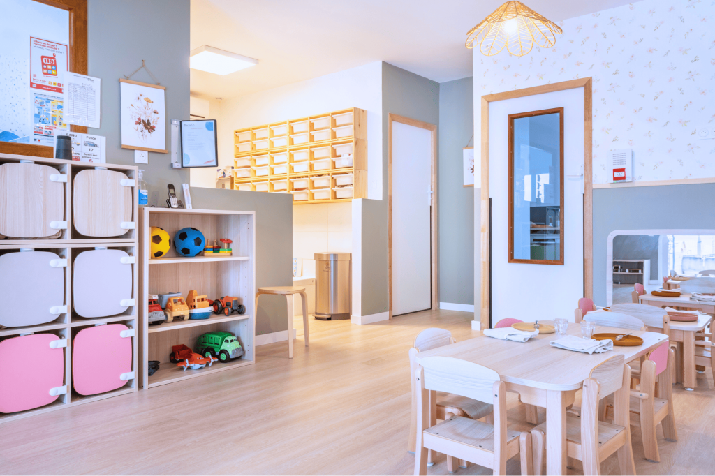 Entrée de la crèche Nursea Graveson Ouest