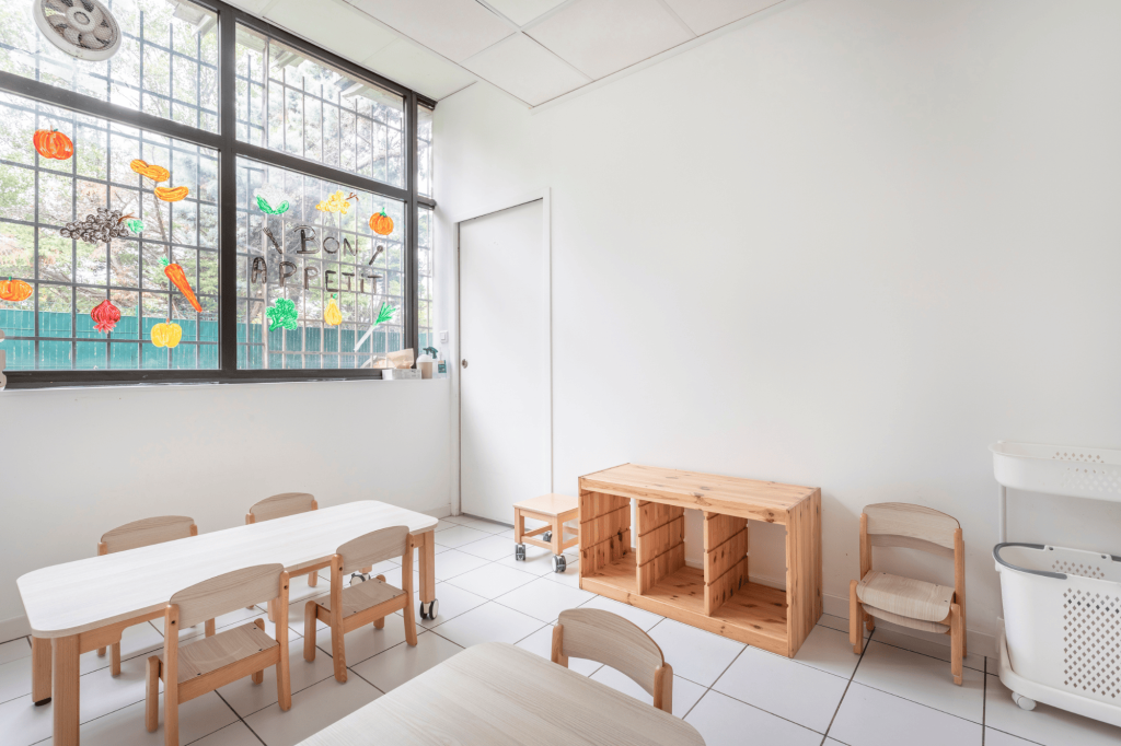 Photo de la pièce d'activité de la crèche Nursea Courtine