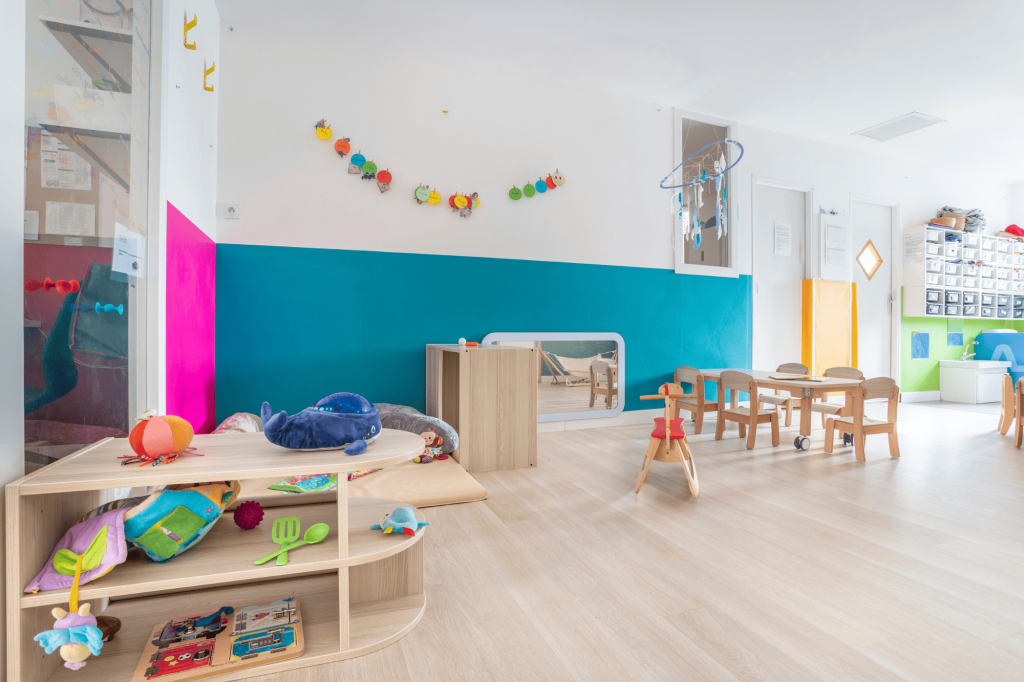 Photo de l'espace intérieur de la crèche Nursea Capelette