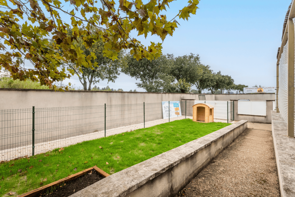 Jardin de la crèche Nursea Graveson Ouest