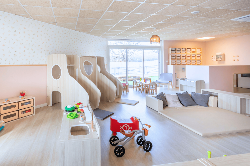Intérieur de la crèche Nursea Camoins
