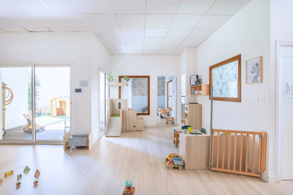 Intérieur de la micro-crèche Nursea Pharo à Marseille 7e
