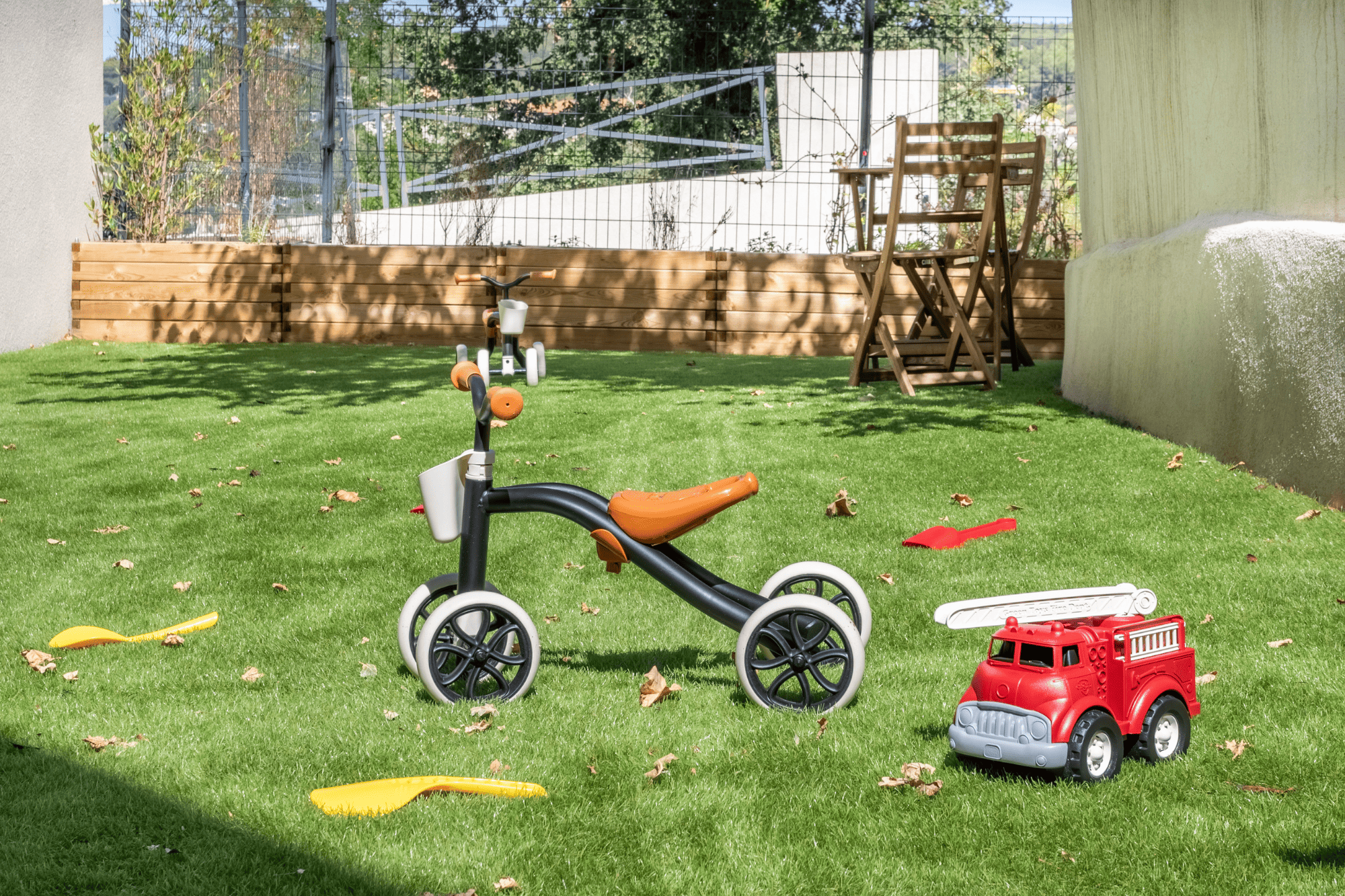 Jeux extérieurs de la crèche Nursea Buzine