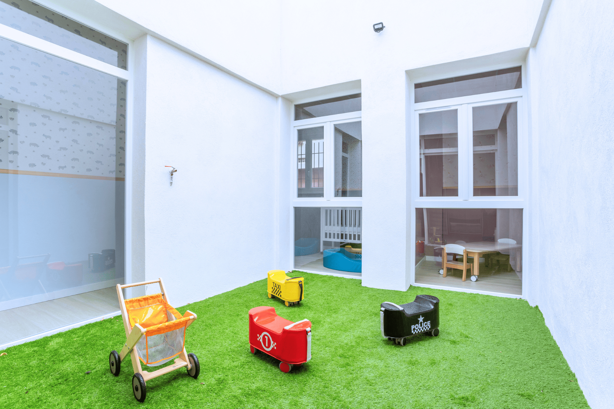 Patio de la crèche Nursea Michelet