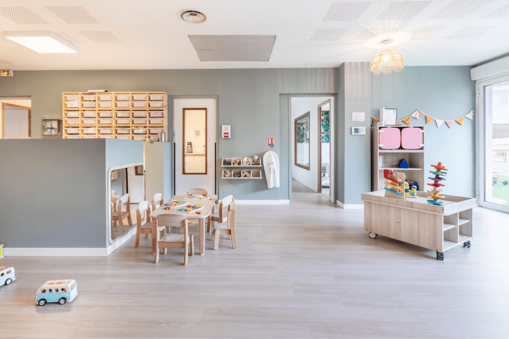 Pièce principale de la crèche Nursea Cantini