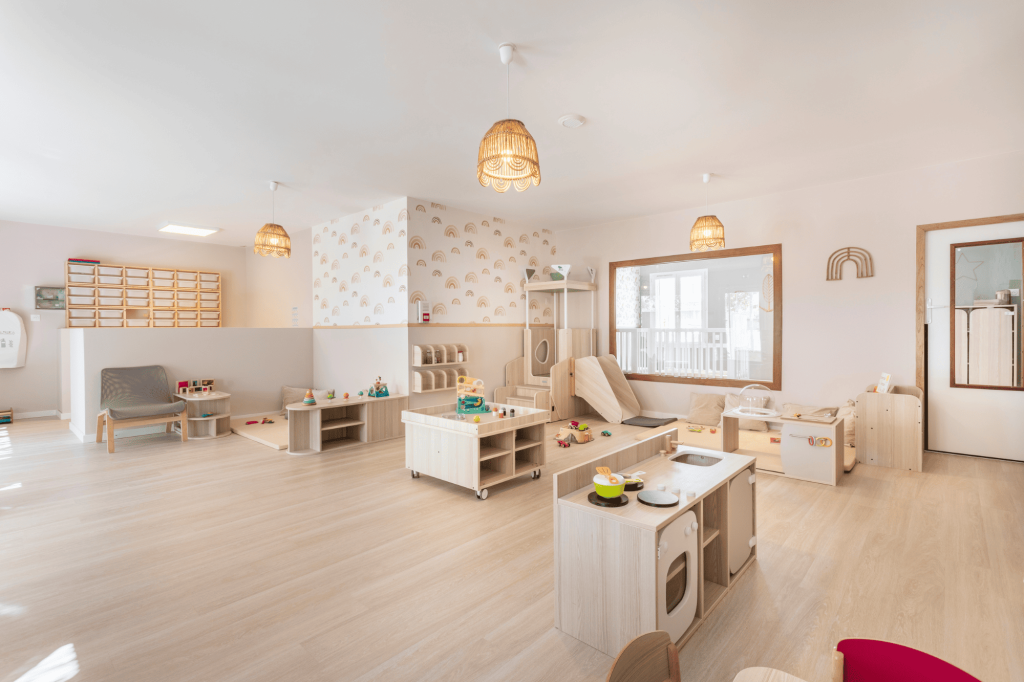 Vue de l'intérieur de la crèche Nursea Graveson Est