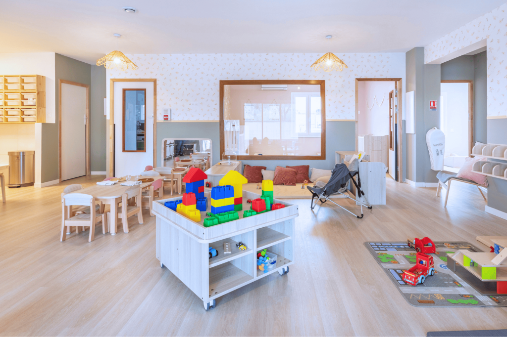 Pièce principale de la crèche Nursea Graveson Ouest