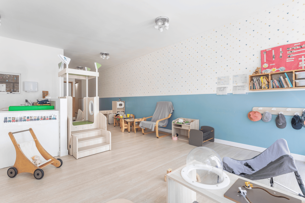 Pièce principale de la crèche Nursea Blancarde