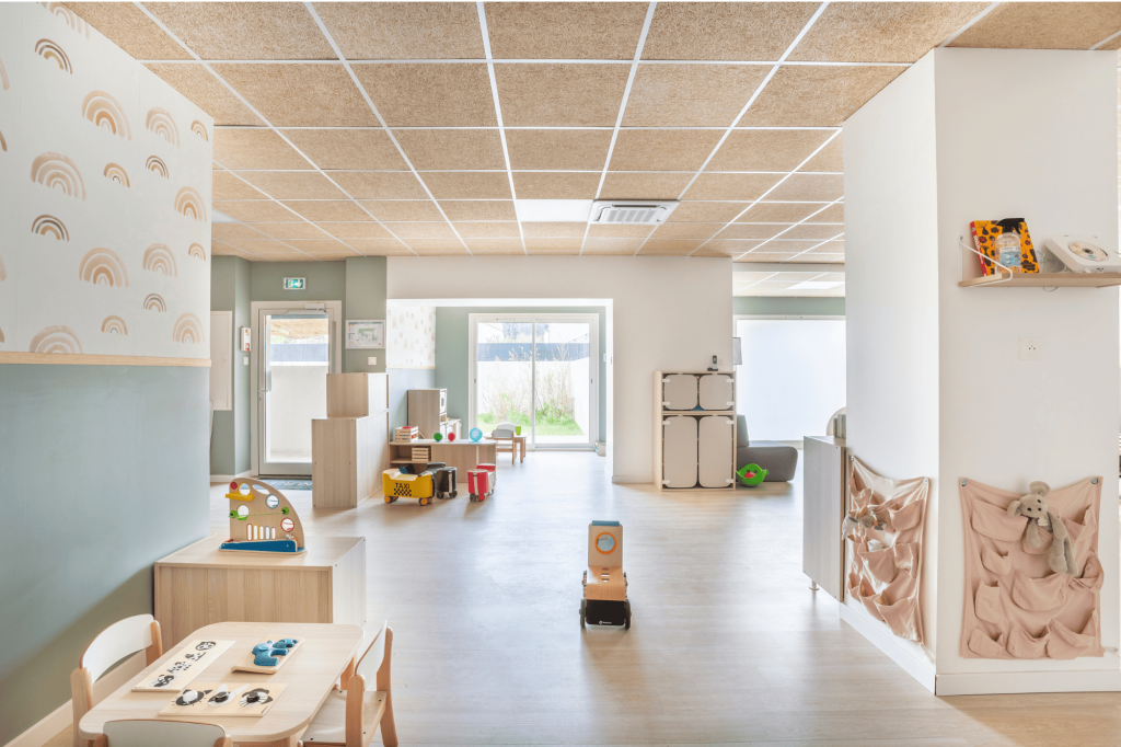 Pièce principale de la crèche Nursea Ganay