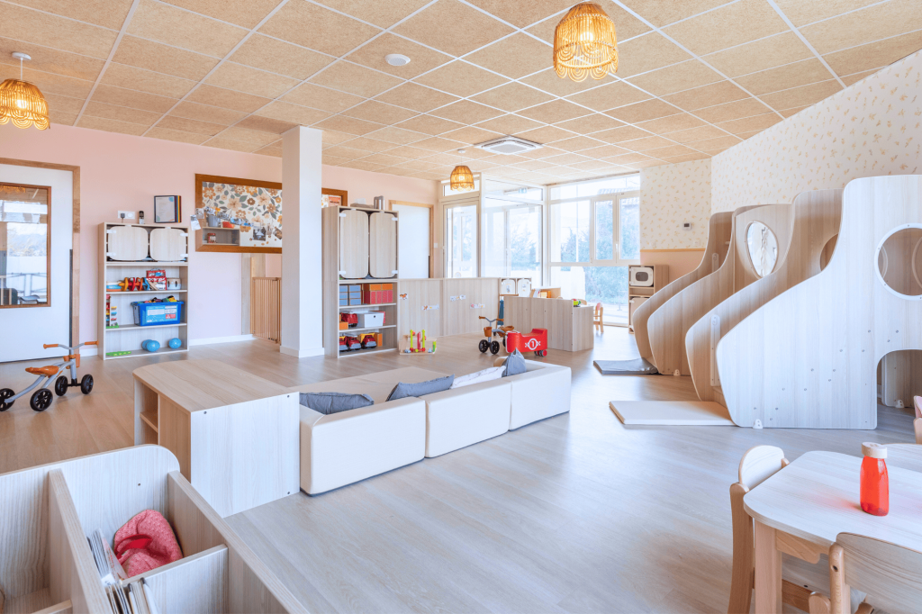 Intérieur de la micro-crèche Nursea les Camoins