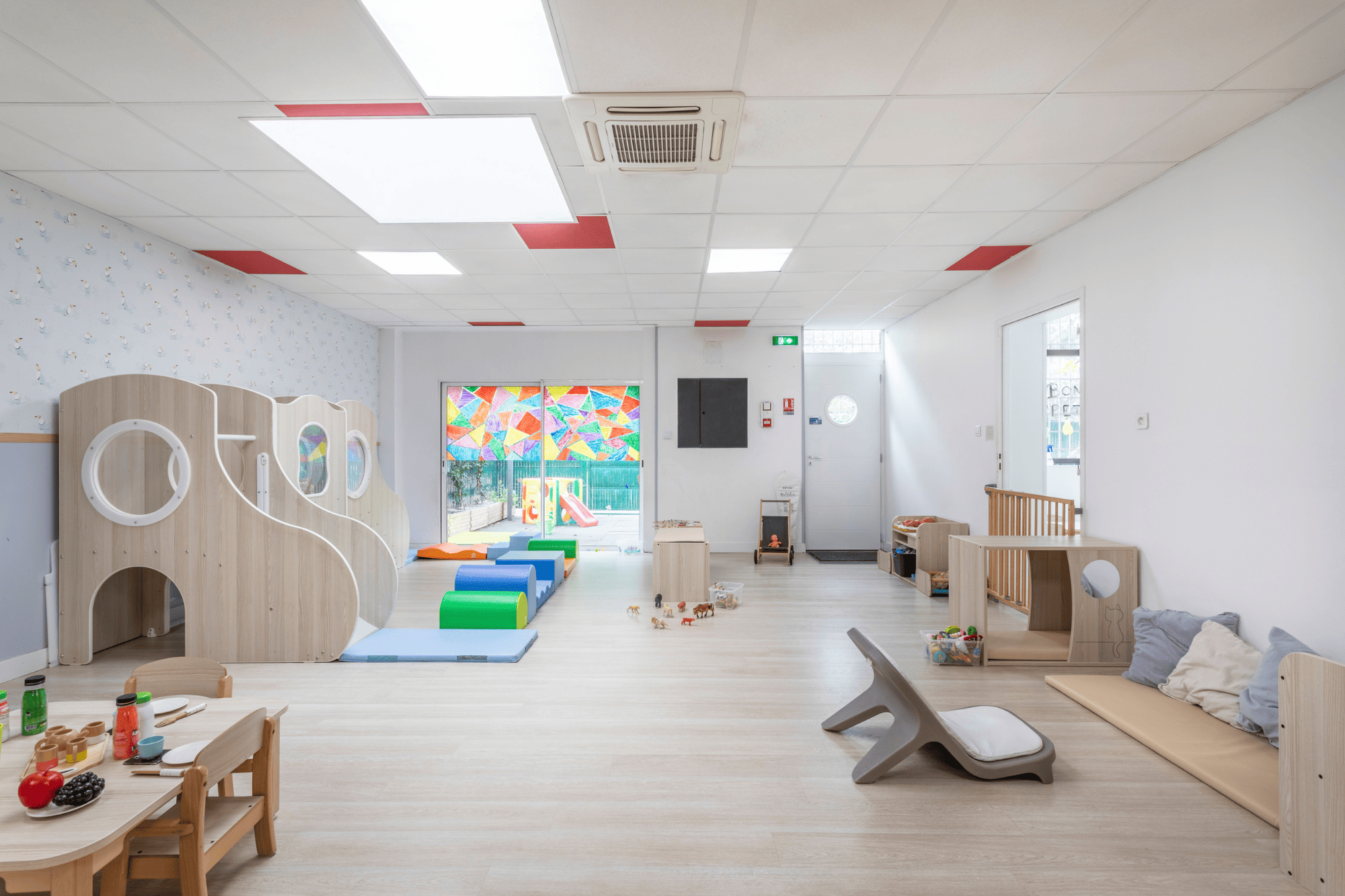 Intérieur de la crèche Nursea Courtine