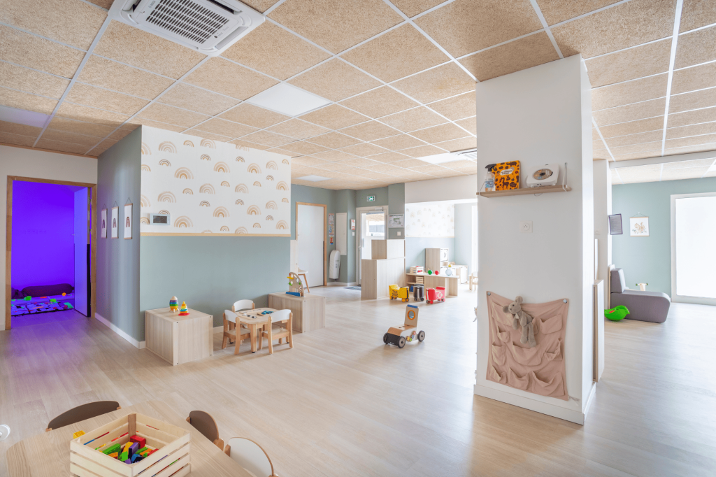 Intérieur de la crèche Nursea Ganay